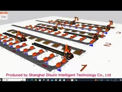 壁掛けロボット線形トラックロボット線形ユニット 300-1000KGのペイロード