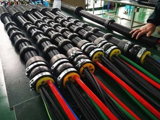 パック ロボティクス ドレス パック KUKA & ABB ロボット用のケーブルキャリアのシステム