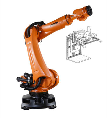 KR 210 R2700 プライム クーカ ロボット アーム インテリジェント フロア マウント ポジション