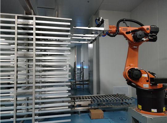 KUKA KR60-3 パレット化ロボット セル工場 ロボティクス 6軸産業ロボット