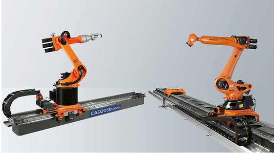 高精度と繰り返しの床の固定位置線形ロボット ±0.02mm