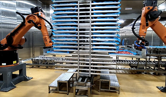 工業用 ロボット パレティ化 作業 ステーション は 一 端 の 解決策 を 提供 し て い ます